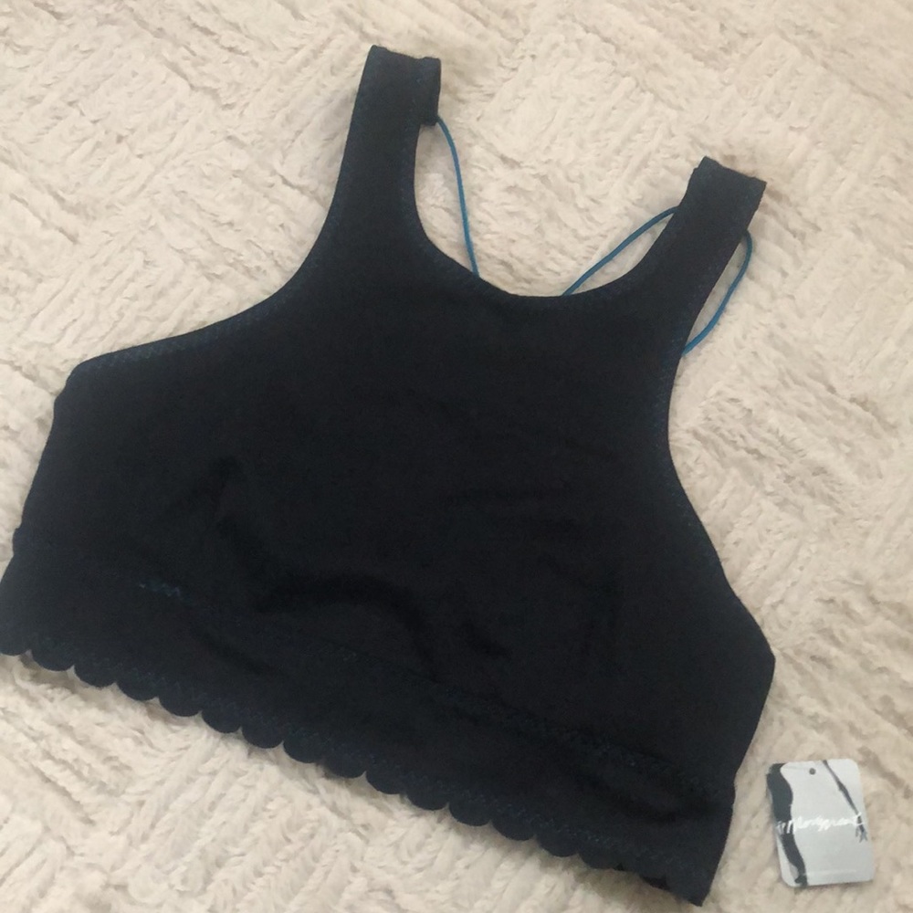Free People movement black sports bra NWT Size Medium